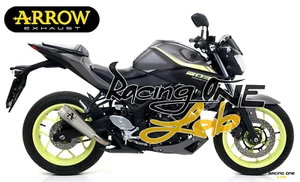 TERMINALE DI SCARICO ARROW PRO-RACE NICHROM OMOLOGATO EURO4 YAMAHA MT-03 16 20 - Foto 1 di 1