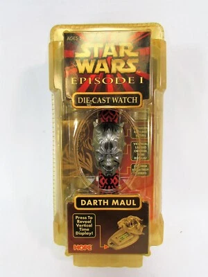 Montre En Métal Die-Cast Star Wars Épisode 1 Darth Maul Hope 46271 - Photo 1/2