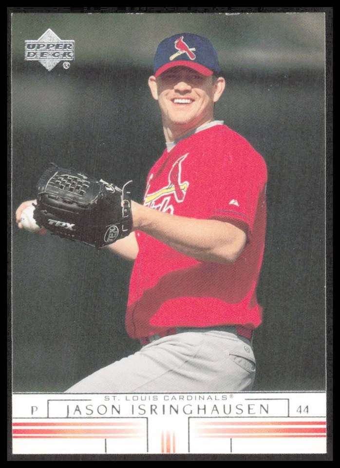 MLB 2002 Upper Deck St Louis Cardinals Jason Isringhausen 653 Sport CB-1-1-A-31 Foto 1 de 4