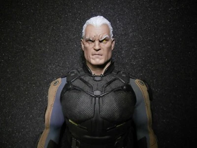 Cable Marvel 1/6 Cabeza Personalizada Escultura SIN PINTAR X-Force Deadpool EL MECÁNICO Foto 1 de 2