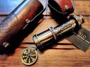 Solid Brass Telescope Working Marine With Box HandCraft Spyglass Gift item - Picture 1 of 5
