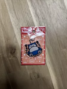 B-SEITENETIKETT Pokemon Acryl Snorlax Charm TD neuwertig - Bild 1 von 2