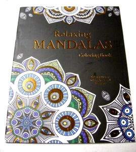 Relaxing Mandalas Adult Coloring Book-Color your way to Happiness & Harmony - Picture 1 of 1