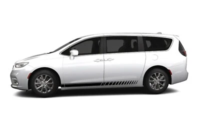 Decal sticker Sport Stripe kit compatible with Chrysler Pacifica graphic design - Image 1 of 4