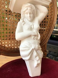 Stucco Centre - Hermosa consola de estuco "Mujer" 161-P004 estuco 31,5 cm consola - Imagen 1 de 12