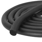 14mm/0.55" Dia x 6 Meter/19.69Ft Long Round EPDM Foam Rubber Weather Seal Strip