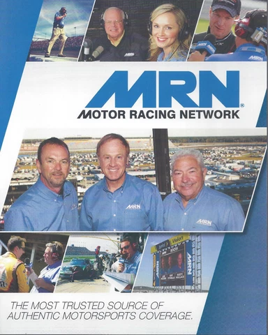 2017 RUSTY WALLACE & CREW MRN MOTOR RACING NETWORK NASCAR POSTCARD Cover