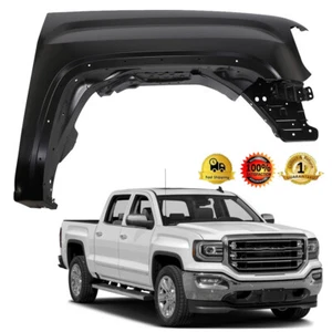 Front Right Passenger Side Fender For GMC Sierra 1500 2014-2018 Primed 84214216 - Picture 1 of 12