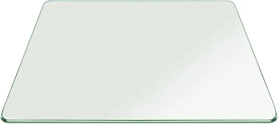 Квадратный закаленный карандаш толщиной 3/8 дюйма 15 дюймов полированные сенсорные углы стеклянный стол для - Изображение 1 из 3