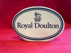 Royal Doulton, China/Ceramic Shop Advertising/Display Sign (A)