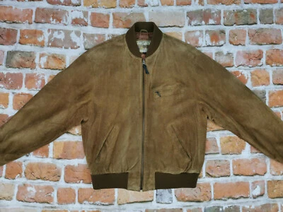 Chevignon Vintage Leather Jacket Sports Tog ´S Suede Braun Size: M - L Tip Top - Image 1 of 4