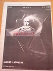 Lene Lovich No Man's Land 1982 UK Postergröße Presse WERBUNG 16x12 Zoll