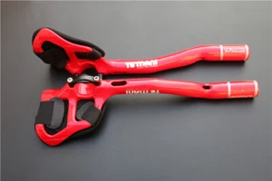 Carbon fiber MTB Road Bike TT Trial Triathlon Aero Bar Extensions 31.8mm Aerobar - Picture 1 of 12