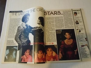 LIZ TAYLOR - WOMAN MAG - 20TH FEB 1982 - Picture 1 of 6