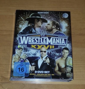 WWE: Wrestlemania 27 DVD - 3x DVDs Sehr guter Zustand - Bild 1 von 3