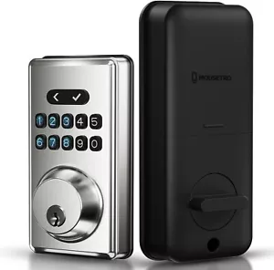 Keyless Entry Door Lock Deadbolt with Keypad, Digital Smart Locks with 6 Code - Picture 1 of 8