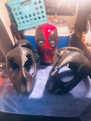 Deadpool Faceshell/Mask made to order - Image 1 of 4