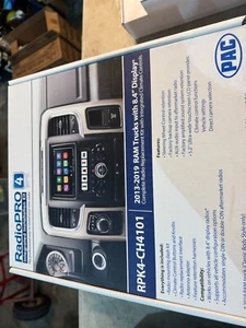 PAC RPK4-CH4101 Dash and Wiring Kit 2013-19 RAM trucks with the 8" display - Picture 1 of 1