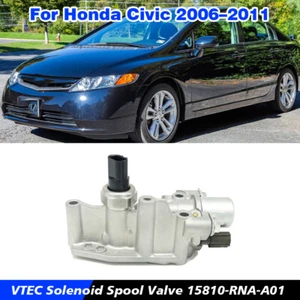 VTEC Solenoid Spool Valve 15810-RNA-A01 for Honda Civic 2006–2011 Sedan Al - Picture 1 of 4