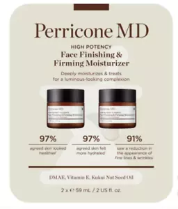 Perricone MD Gesichtsveredelung & Straffende Feuchtigkeitscreme, 2,0 flüssige Unzen, 2er-Pack (neu) - Bild 1 von 2