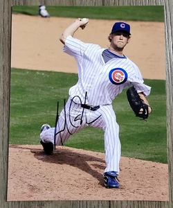 ANDREW CASHNER Signed Photo Chicago Cubs 8x10 Autograph - Picture 1 of 1