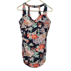 New NWT Meet.Curve Swimsuit 2XL Black Floral - Picture 1 of 8