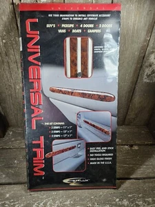 Crystalux Universal Interior Trim Kit R6001WB Strips Car Truck Sealed Pack - Imagen 1 de 5