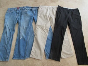 Lote, 4 Vaqueros Hombre Talla 34x32, Pantalones, Dockers, Banana Republic - Imagen 1 de 5