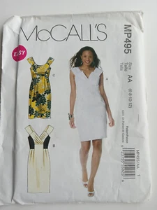 Abiti foderati modello McCall's MP495 aderenti senza maniche 6-8-10-12 NON TAGLIATI FF - Foto 1 di 14
