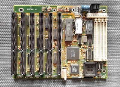 Mainboard Motherboard 386 AMD Am386 SX/SXL-33 8517 Rev.2.1 Retro Computer - Bild 1 von 3