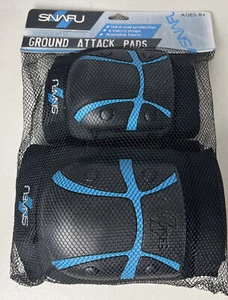 NUEVO SNAFU Almohadillas de Ataque a Tierra Protección Carcasa Dura Rodilla y Codo Bicicleta BMX - Imagen 1 de 3