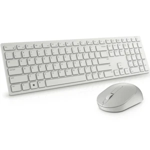 NEW Dell Pro Wireless Keyboard Mouse Set KM5221W White Bundle - Picture 1 of 5