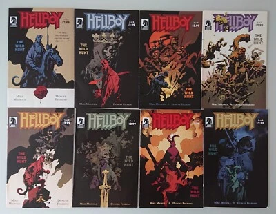 HELLBOY THE WILD HUNT #1-8 MIGNOLA FEGREDO DARK HORSE COMICS - Photo 1/4