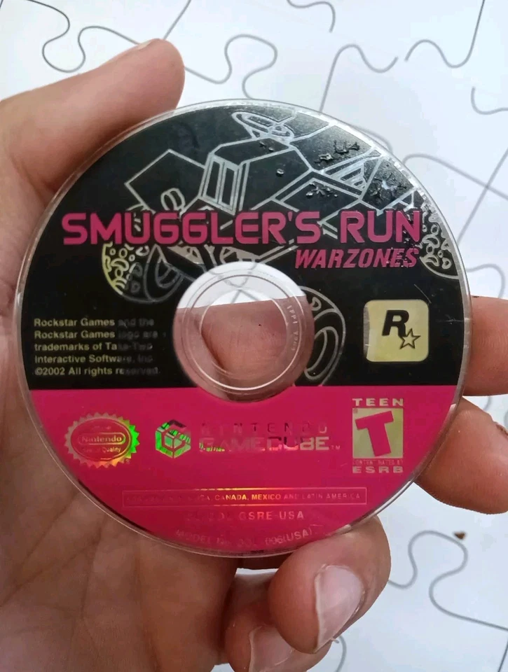 Nintendo GameCube “Smuggler's Run War Zones” Video Game- (DISC ONLY - Image 1 of 3