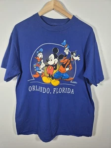 Mickey Mouse Vintage 90s Donald Duck Goofy T Shirt Medium - Picture 1 of 6