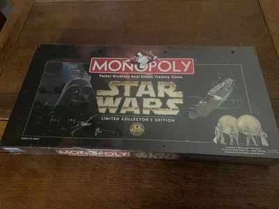 *RARE/SEALED* STAR WARS "Limited Collectors Edition" MONOPOLY Game! - Image 1 of 3