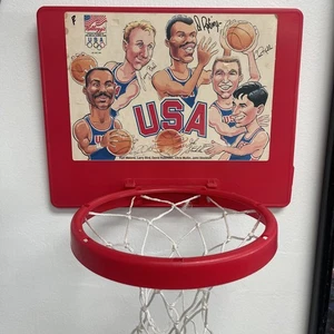 new KELLOGG BASKETBALL & HOOP 1992 usa DREAM TEAM MALONE BIRD robinson mullin - Picture 1 of 8