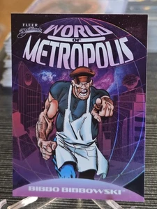Superman Brilliants #WM-5 Bibbo Bibbowski World Of Metropolis Insert Pulsar - Picture 1 of 2