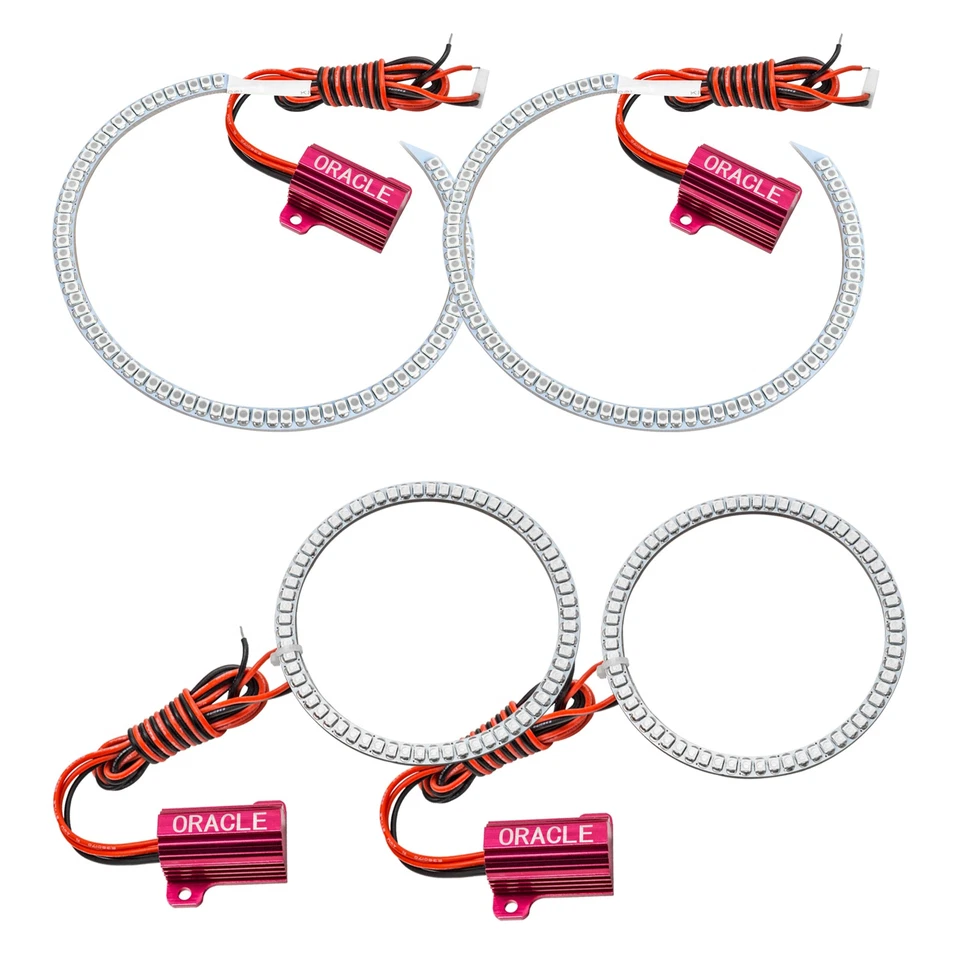 Oracle LED Halo Lights Kit Green For Nissan Altima Sedan 2010-2012 - Imagem 1 de 4