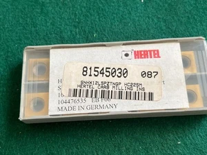 10er Set Hertel Hartmetalleinsätze HNSX12L5PZTNGP Grade HP225M Germany - Bild 1 von 2