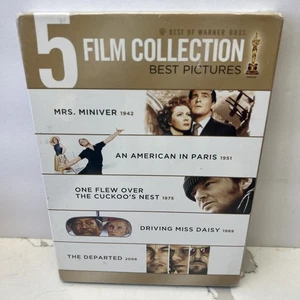 5 Film Collection: Best Pictures (DVD, 2013, Sealed 5-Disc Set) Warner Brothers - Picture 1 of 2