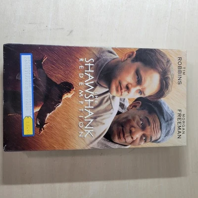 The Shawshank Redemption VHS Tape Tim Robbins Morgan Freeman Sealed New - Image 1 of 4