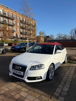 AUDI A3 CABRIOLET 2008 2.0TDI 11 MONTHS MOT AUTOMATIC - Image 1 of 4
