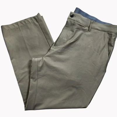 Pantalones ligeros Adidas Golf para hombre 42x30 tostados Ultimate 365 Performance Foto 1 de 4