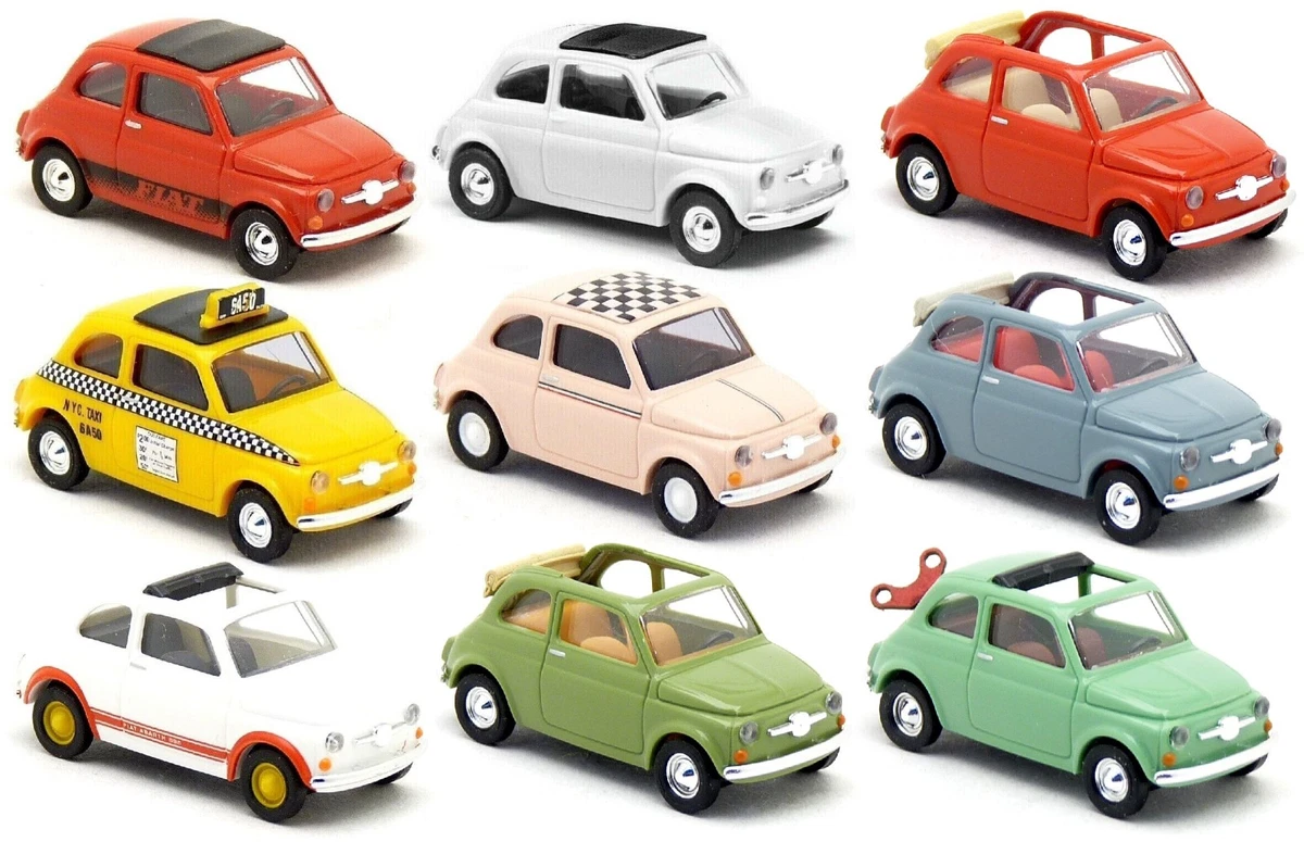 MONDO Motors Fiat 500 – Ferngesteuertes Auto, Maßstab 1:24, Bis 8 Km/h, Für Kinder Ab 6