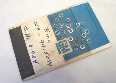 NOS 1955-74 Chevy Pontiac Olds Z28 442 GTO 1/8 Multi-use Lock Washer GM 9415099 - Image 1 of 4