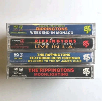 Lot 4 The Rippingtons Cassettes Jazz Fusion Smooth Crossover Pop Russ Freeman - Image 1 of 3