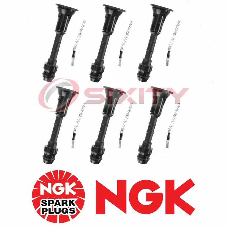 Botas de bobina de encendido directo para Infiniti M35 NGK 6 piezas 3,5 L V6 2006-2008 cn Foto 1 de 4