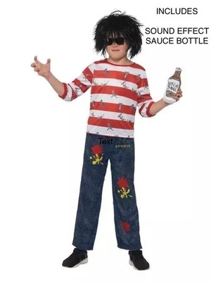 Deluxe Ratburger Fancy Dress Costume David Walliams Bert's Burgers 4 5 6 - Image 1 of 2