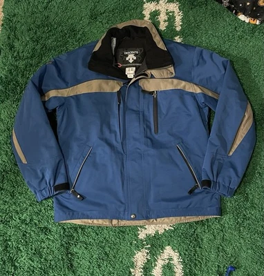 Chaqueta de esquí para hombre Descente talla L azul plata negra aislada snowboard invierno Foto 1 de 4